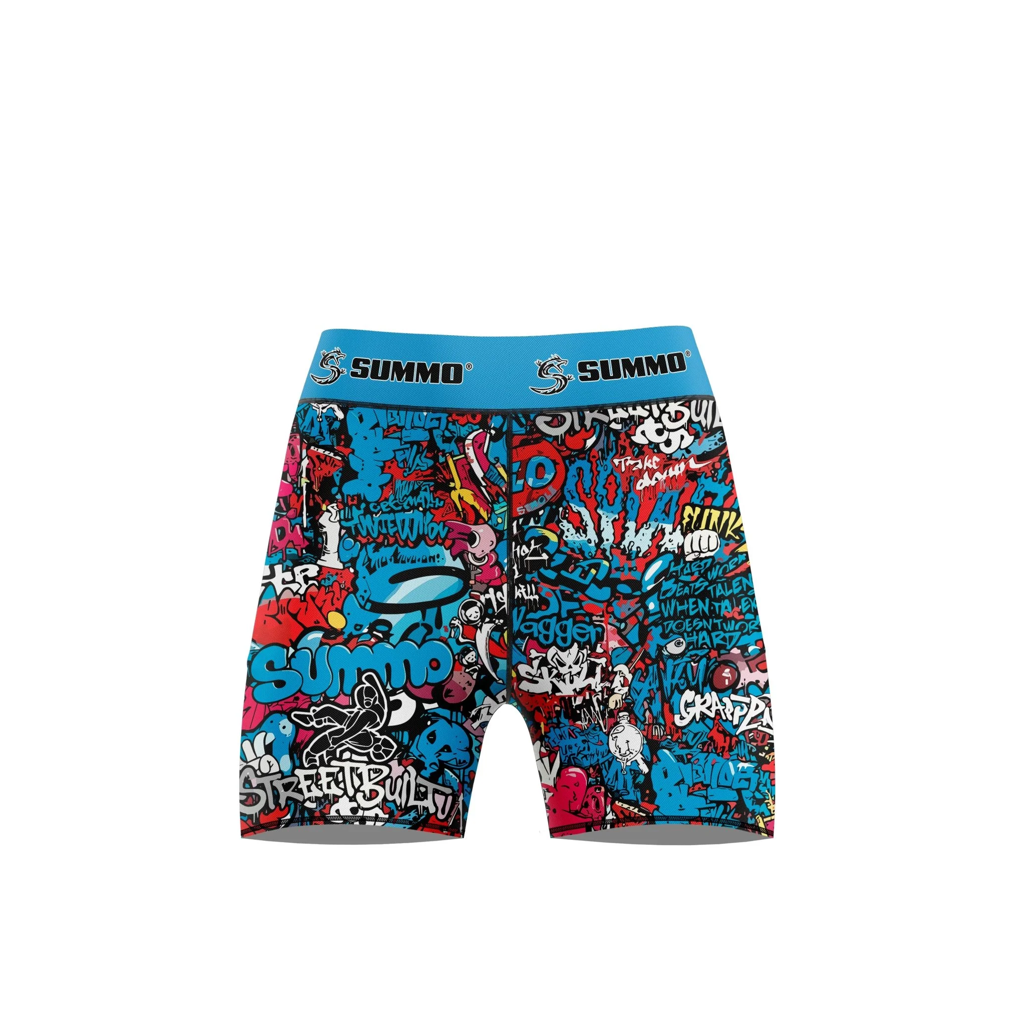 Street Brawl Wrestling Compression Shorts for Men/Women - Image 4