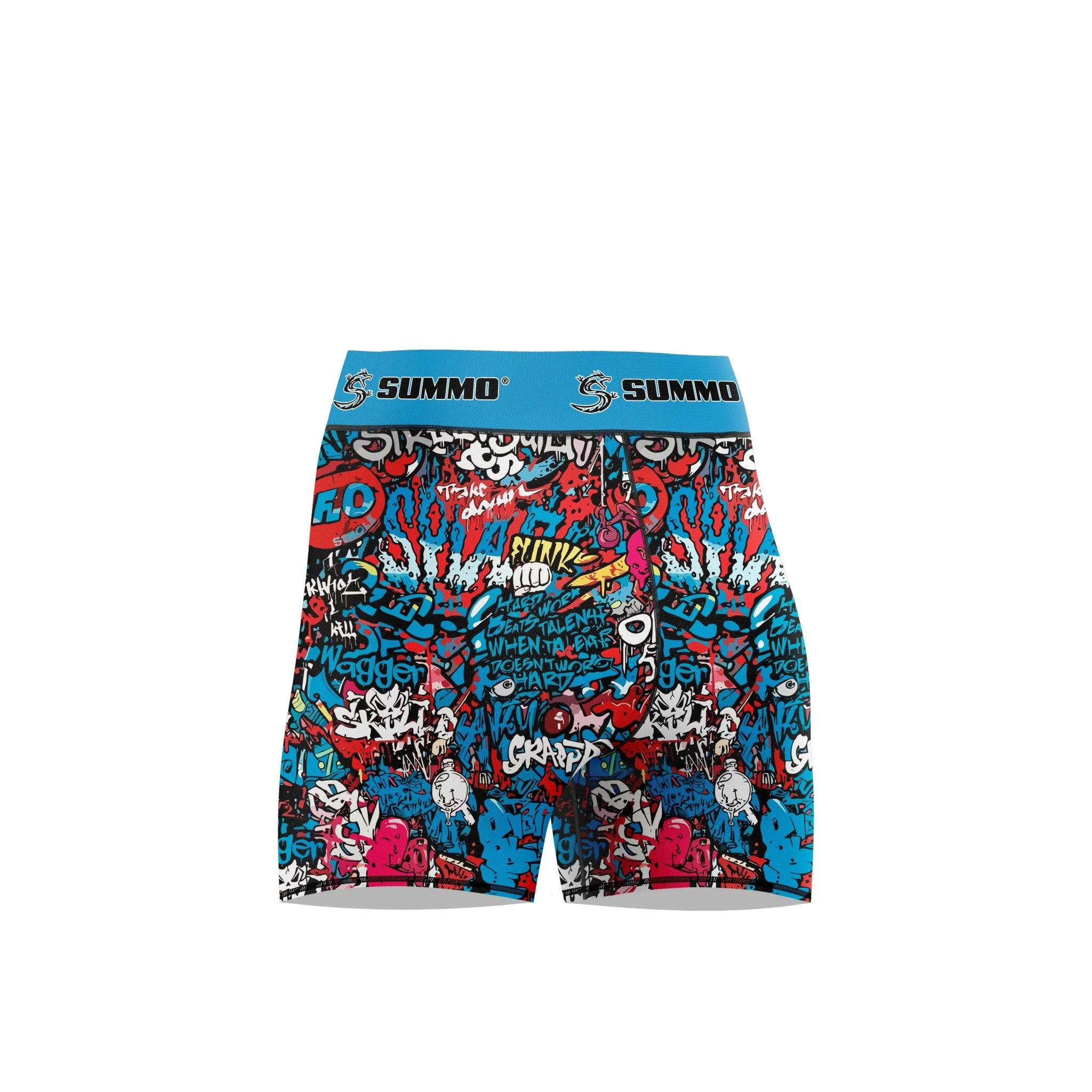 Street Brawl Wrestling Compression Shorts for Men/Women - Image 5