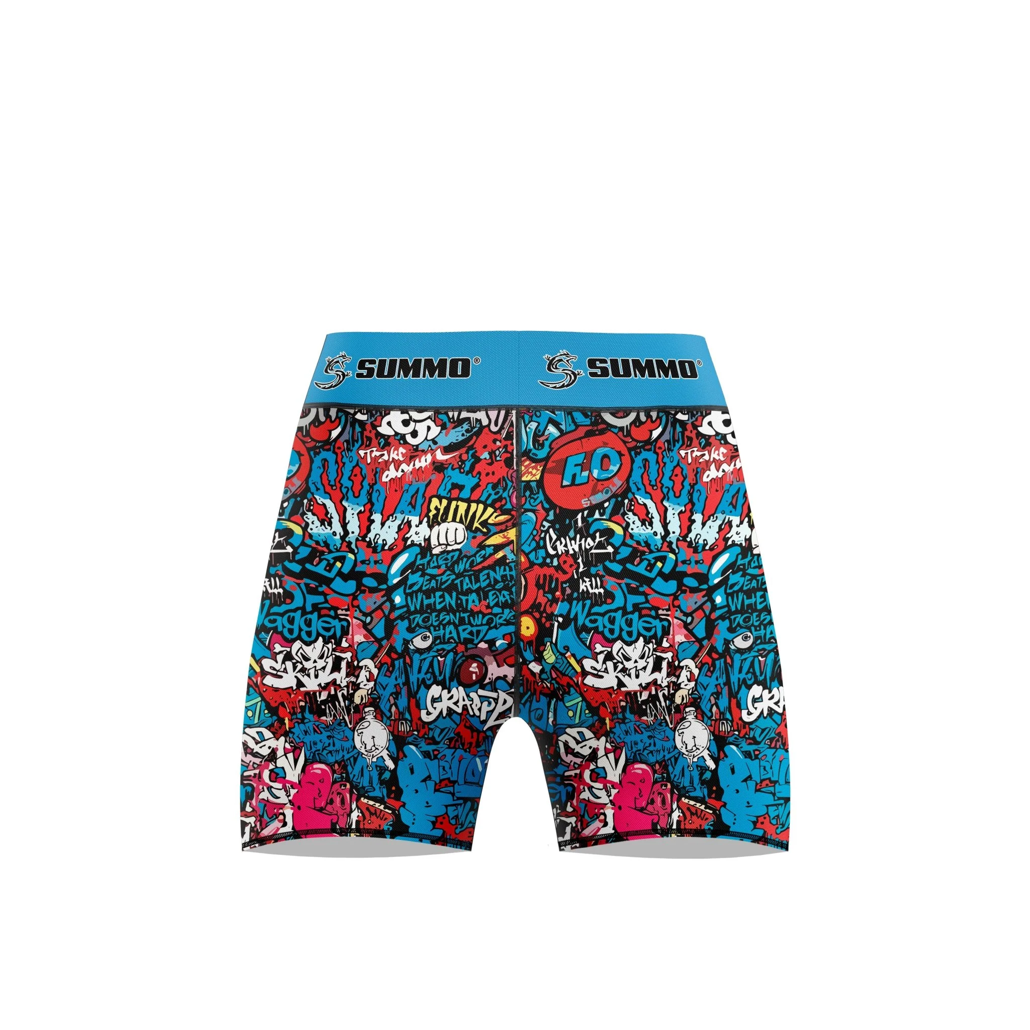 Street Brawl Wrestling Compression Shorts for Men/Women - Image 6