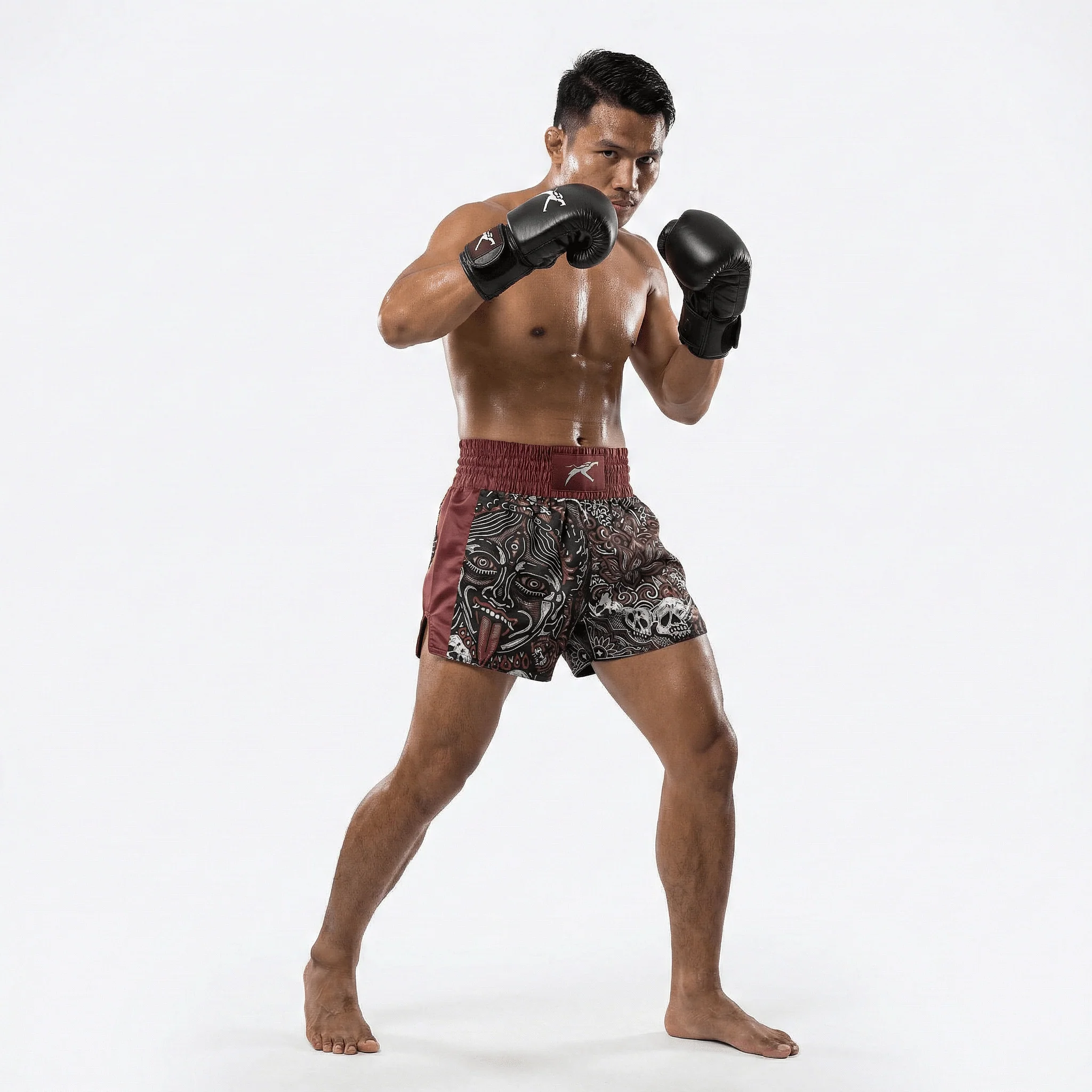 Yaksha Warrior Muay Thai Shorts - Image 3